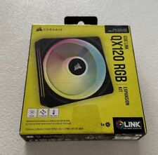 CORSAIR QX RGB Series, iCUE LINK QX120 RGB, 120mm Magnetic Dome RGB Fan picture