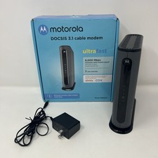 Motorola MB8600 DOCSIS 3.1 Cable Modem Gigabit Ethernet 32x8 Untested picture