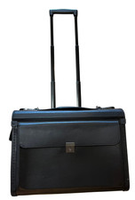 Alpine Swiss Rolling 17” Laptop Briefcase on Wheels Attache Lawyers Case picture