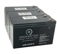 Tripp Lite SMART1500 UPS Battery Replacement Kit 12V 9AH SLA Batteries (3-Pack) picture