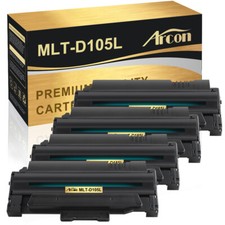 4PK MLT-D105L Toner Compatible For Samsung 105L ML-1915 ML-2525 SCX-4600 SF-651P picture