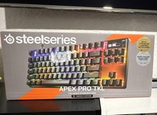 SteelSeries 64626 Apex Pro OLED Illuminated Wired Keyboard picture