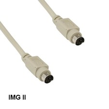 [Lot10] 6Ft MDIN 8 8Pin Male to Male Cable Shielded for Mac Imagewriter II Print picture