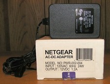 NOS Genuine OEM Netgear PWR-002-004 AC-DC Adapter Power Supply 12VDC 1.2A picture