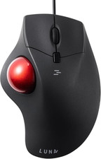 Wired Ergonomic Trackball Mouse, Optical Rollerball Mice, Programmable Silent Bu picture