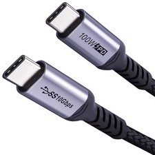 Short USB C Cable 100W, 1.5ft 2 Packs, 10Gbps Data Speed, 4K Video picture