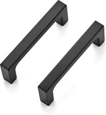 Square Cabinet Handles 10 Pack, Solid Kitchen Cabinet Pulls Drawer Pulls Kitchen picture
