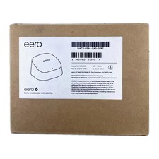 Eero 6 Dual-Band Mesh WiFi 6 Router Up to 1 Gbps 1,500 Sq Ft - White picture