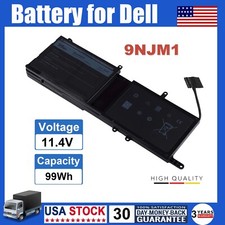 9NJM1 Battery for Dell Alienware 17 R4 15 R3 R4 Series 09NJM1 HF250 MG2YH 0546FF picture