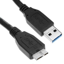 USB 3.0 Power Charger&Data SYNC Cable Cord For Toshiba External Hard Drive Disk picture