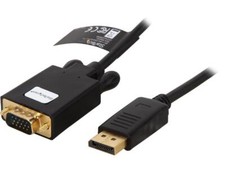 StarTech.com DP2VGAMM6B 6 ft DisplayPort to VGA Adapter Cable - DP to VGA Video picture