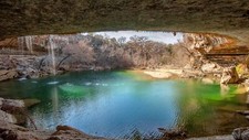 Landscape cave lake rocks nature Custom Gaming Mat Desk picture
