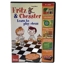 Fritz & Chesster Learn To Play Chess Terzio Software CD 2003 Chessbase 8+ Yrs picture
