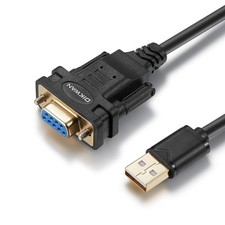 USB to RS232 Serial Adapter 6FT FTDI DB9 Female to USB 2.0 Serial Converter picture