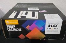 MYTONER Toner Cartridge Replacememt For 414x 4pcs Yellow, Cyan, Magenta, Bl SL picture