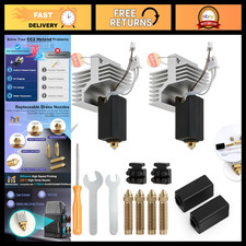 2PK 0.4MM Hardened Steel Ceramic Hotend Nozzle for 3D Printer Upgrade, Centauri picture