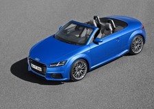 Cars 2015 audi tt tts Desk Mat Stitched picture