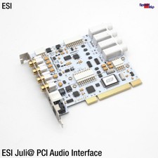 ESI Juli@ PCI Audio Interface PCI Rev.K Profi Sound Karte Blaster Audio Card picture