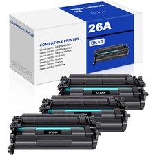 3PK High Yield Toner for HP CF226A 26A LaserJet Pro M402dn M402n M426fdn M426fdw picture