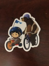 RARE Salesforce Cody and Astro Bike Ride Blaze Your Trail Sticker picture