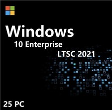 Windows 10 Enterprise LTSC 2021 High End 25PC Use For Multiple Devices ✔ USB picture