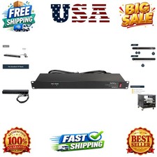 8 Outlet Horizontal 1U Rack Mount PDU Power Strip for Network Server Racks - ... picture