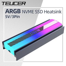 Teucer M.2 2280 Nvme SSD Heatsink M2 Radiator 5V 3PIN Argb Aluminum Solid State picture