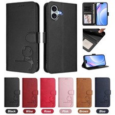 Leather Panda Cat Wallet Cover Case For OPPO Realme 16 15 14 13 GT7 GT8 15T P4 picture
