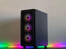 Gaming Computer PC Desktop For Gamer Plug and Play PC Geforce RTX 3060 RGB HDMI picture