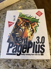 NEW SEALED SERIF 3.0 PAGE PLUS DESKTOP PUBLISHING SUPER STAR 1994 picture