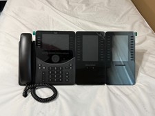 Cisco Desk Phone 9861 DP-9861-K9 with 2 DP-9800-KEM Key Expansion Modules picture