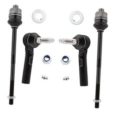 4pc Inner & Outer Tie Rod End Kit ES3488 ES3609 Fits 2002-2006 Chevy picture