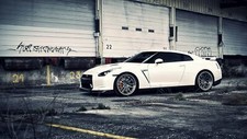 Cars nissan vehicles gtr automobile Desk Mat Stitched picture