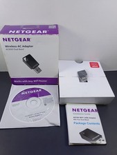 Netgear A6100 AC600 Dual Band Wireless WiFi USB Adapter Computer Network picture