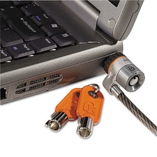 Kensington MicroSaver Keyed Laptop Lock K64068F Carbon Steel Cable Gray picture
