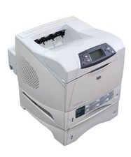 HP LaserJet 4250DTN Monochrome Networkable Workgroup Laser Printer Read Descript picture