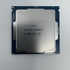 Intel Core i7-7700K SR33A 4.20GHz 4-Core LGA1151 CPU Processor picture