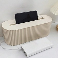 New CableEase Cable Management Box Set 10 Ties Cord Organizer Hidden Storage picture