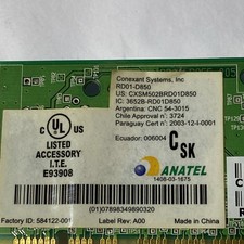 Dell Dimension B110 PC Computer 0JF495 Dual Modem KB5815G D-1156I#/R5B Conexant picture