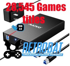 12TB Hard Drive  with 2TB Retro Gaming  28,545 total Games Arcade Console for PC picture