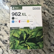 962XL Ink Cartridges Combo Pack Replacement BK/C/Y 4 PACK for HP OfficeJet Pro picture