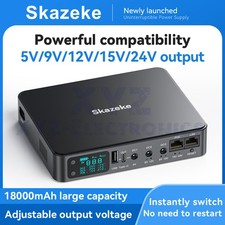 AD2P UPS Uninterruptible Power Supply Router Wifi Modem Emergency Battery Backup picture