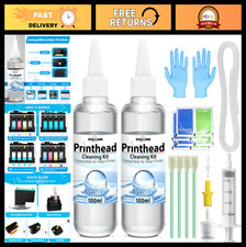 Printhead Cleaning Kit 200mL for Inkjet Printers - HP, Canon, Brother, Epson picture