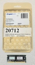 Simple Technology PC-100 144pin 64MB SoDimm SDRAM STC4003/64, 90000-20858-011 picture