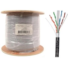 Cat6 STP FTP Outdoor Shielded Network UV Direct Burial 1000ft Cable picture
