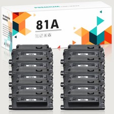 10PK CF281A Toner Fits for HP 81A LaserJet Enterprise M604n M604dn M630h M630dn picture