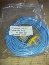 Molex Fiber Optics Cable 31' Feet Tellabs PN: 50.14031 Blue picture