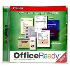 Canon Office Ready Templates Version 2 for Windows 95, 98 and NT 4.0 CD-ROM 1999 picture