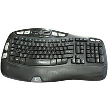 Logitech K350 ( Y-RBN90 ) Wireless Comfort Wave Ergonomic Keyboard NO RECIEVER picture