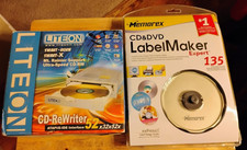 Lot of Smart Burn Smart-X CD Rewriter 52X Plus Memorex CD&DVD Label Maker Mint picture